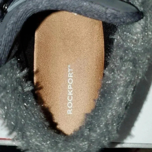 Rockport Work Pulse Tech Work Safety Boots Comp Toe BlackRK778 Women's Size 9.5M - Picture 8 of 11